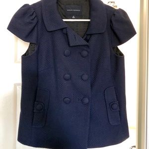 Banana Republic Navy Blazer Sz 6